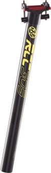 Reverse RCC 309 / RCC 316 Fahrrad Sattelstütze 400mm schwarz/gelb 