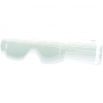 Scott Hustle / Tryant / Split Works Holeshot Tear Off Abreisvisier 10er Pack 