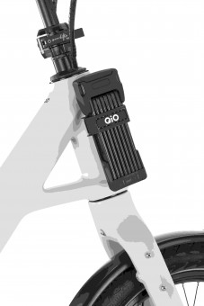 QIO Folding Lock Fahrrad Faltschloss schwarz 