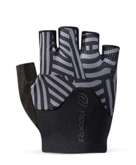 Roeckl Deleni 2 Damen Fahrrad Handschuhe kurz schwarz/grau 2027 
