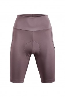 Cube Road / XC Cmpt Damen Fahrrad Hose kurz burgundy rot 2027 