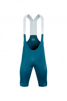 Cube Road / XC Fahrrad Trägerhose kurz petrol blau 2026 