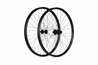 Acid Cmpt HPA Laufradsatz MTB/Trekking Laufradsatz 5x100 5x135 J-Bend 6-Bolt 32H schwarz/weiß 