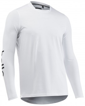 Northwave Bomb Hello Goodbye Fahrradtrikot lang weiß 2026 