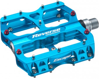 Reverse Escape Flat Fahrrad Pedal hell blau 