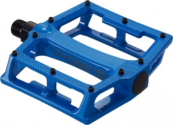 Reverse Super Shape 3D Flat Fahrrad Pedal blau 
