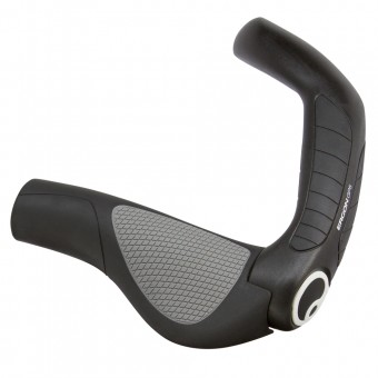 Ergon GP5-L Ergo Fahrrad Griffe schwarz/grau 