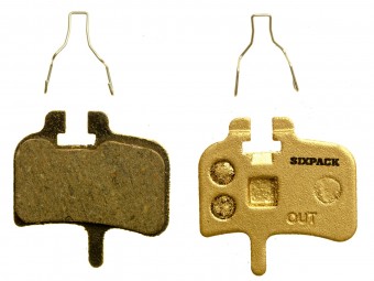 Sixpack Scheibenbremsbelag semi-metallic Hayes HFX 