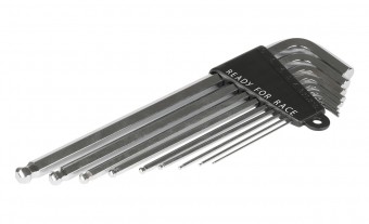 RFR Innensechskant-Schlüssel-Set silber/schwarz 