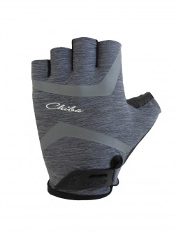 Chiba Super Light Damen Fahrrad Handschuhe kurz grau 2027 