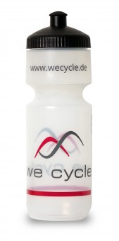 we cycle Team Fahrrad Trinkflasche klar 0.75 Liter 