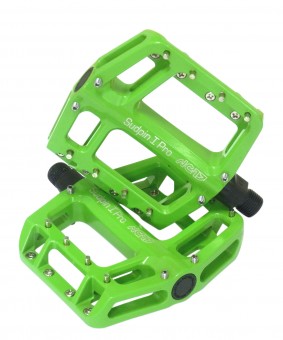 NC-17 Sudpin I Pro Alu Fahrrad Plattform Pedal grün 