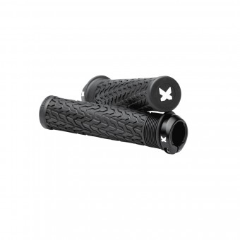 Sixpack S-Trix AL Lock-On Fahrrad Schraubgriffe schwarz/schwarz 