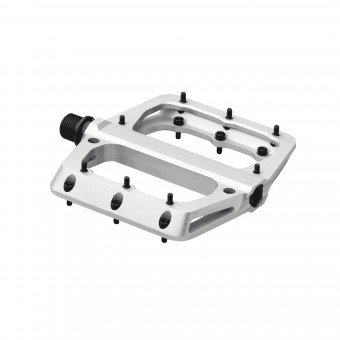 Sixpack Your Part Millenium 3.0 Flat Fahrrad Pedale raw silberfarben 