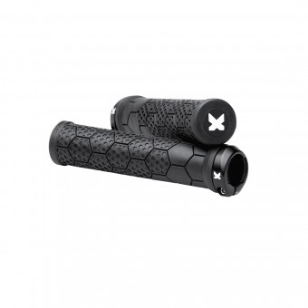 Sixpack Z-Trix AL Lock-On Fahrrad Schraubgriffe schwarz/schwarz 
