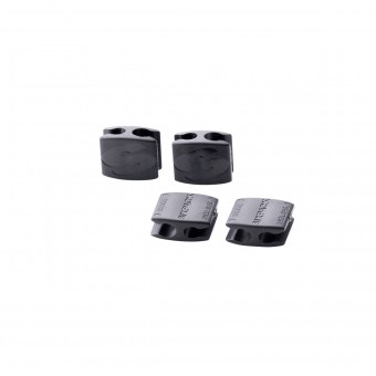 Sixpack Kabel Management Clips schwarz 