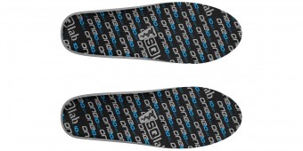 SQlab One10 High MTB Tour / Travel Einlegesohlen schwarz/blau 