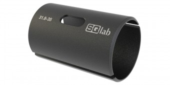 SQlab Lenkerhülse Alu 31.8 auf 35.0 für Vorbau 