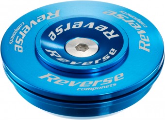 Reverse Twister Top Cup Headset Steuersatz 1.5-1 1/8 Semi Integriert blau 