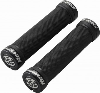Reverse Grip R-Shock Soft Compound Fahrrad Schraubgriffe schwarz/schwarz 