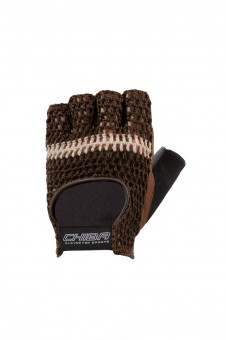 Chiba Athletic Fahrrad Handschuhe kurz braun 2027 
