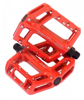 NC-17 Sudpin I Pro Alu Fahrrad Plattform Pedal rot 