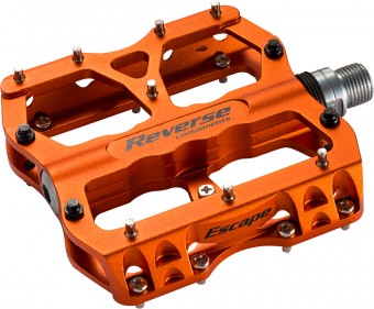 Reverse Escape Flat Fahrrad Pedal orange 