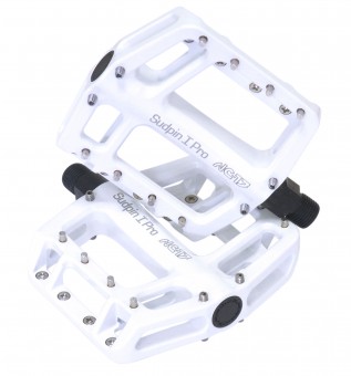 NC-17 Sudpin I Pro Alu Fahrrad Plattform Pedal weiss 