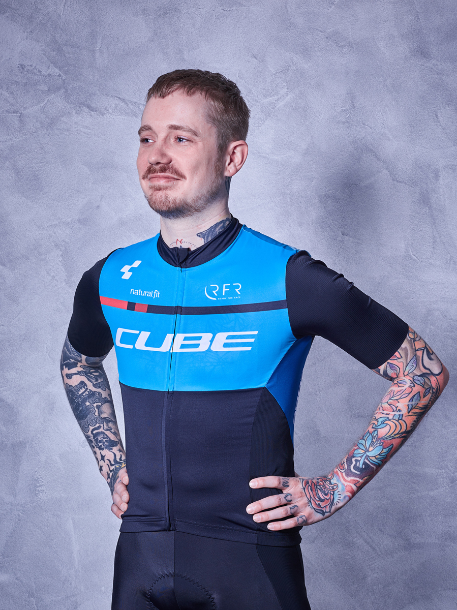 Cube Teamline Fahrrad Trikot Kurz Schwarz Blau 2020 Von Top Marken Online Kaufen We Cycle 