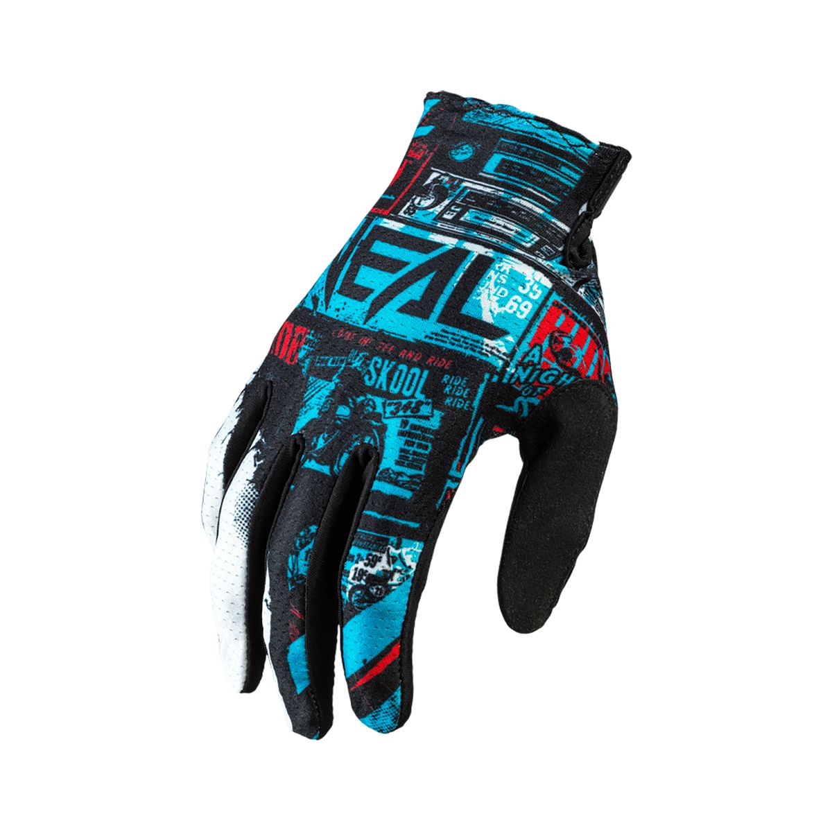 O'neal Matrix Ride MX DH FR Handschuhe lang schwarz/blau 2021 Oneal 