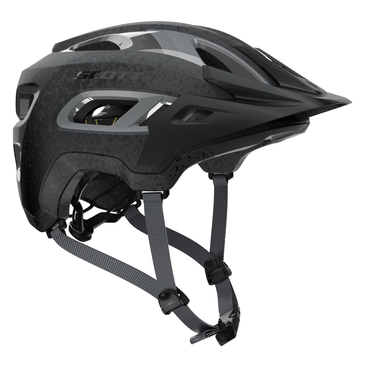 Scott Stego MTB Fahrrad Helm grau 2019 von Top Marken