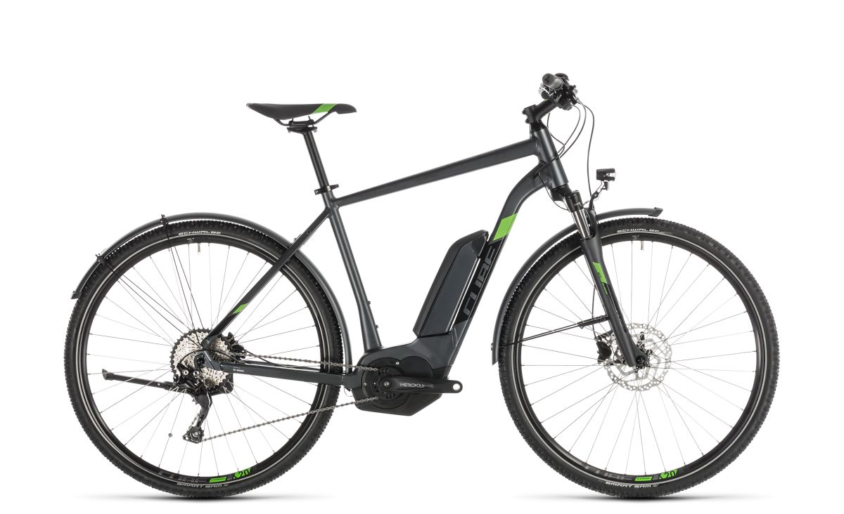 Cube Cross Hybrid Pro 500 Allroad Pedelec E-Bike Trekking Fahrrad grau ...