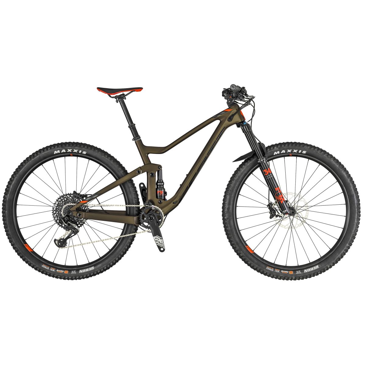 Scott Genius 920 29'' Carbon MTB Fahrrad bronzefarben
