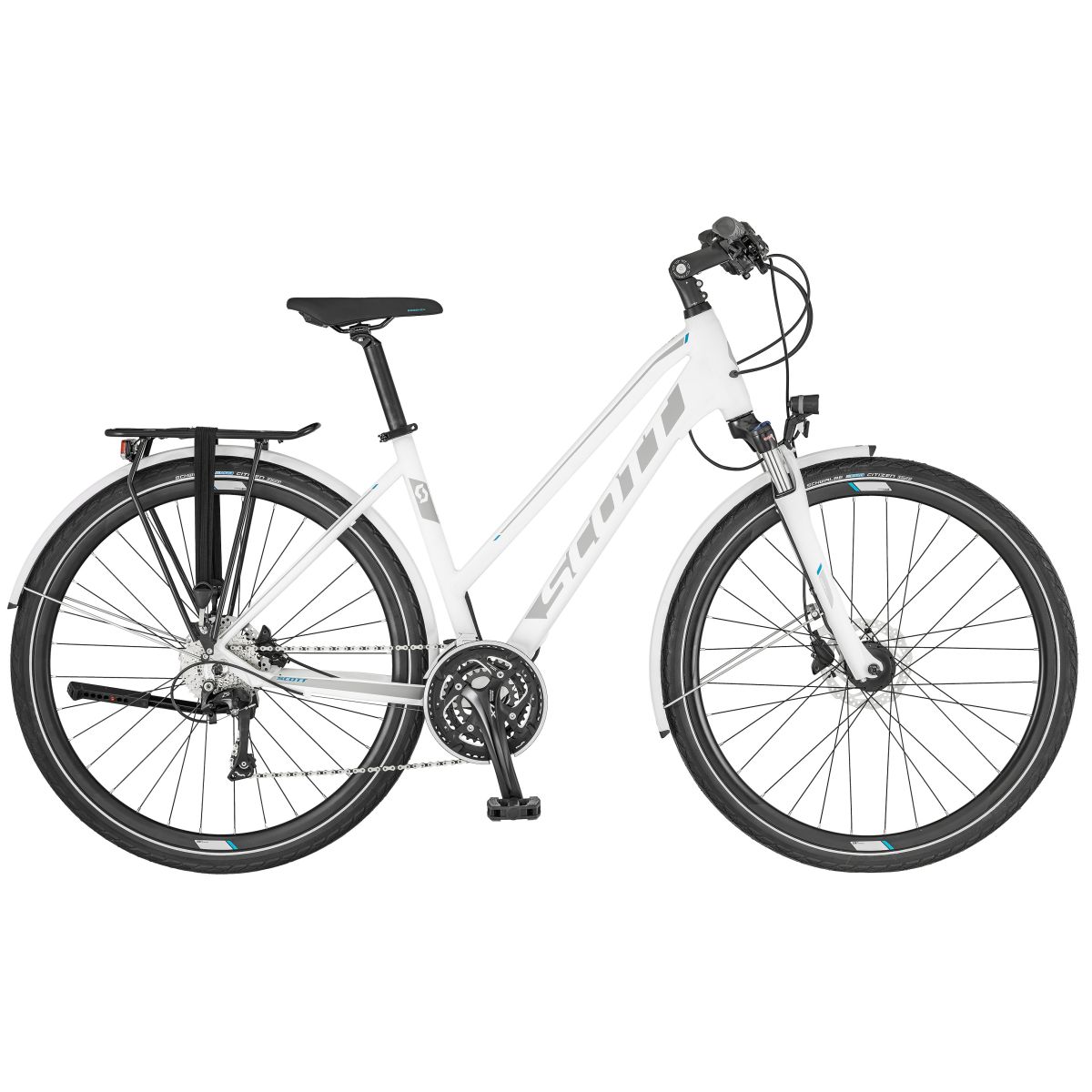 Scott Sub Sport 20 Damen Trekking Fahrrad weiß/grau 2019