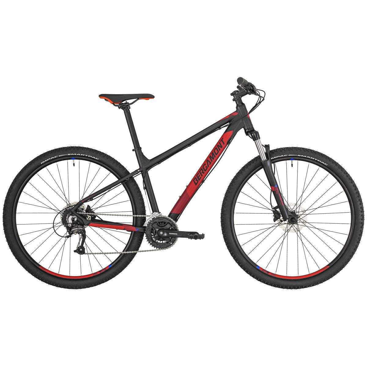 Bergamont Revox 3 27.5'' / 29'' MTB Fahrrad schwarz/rot