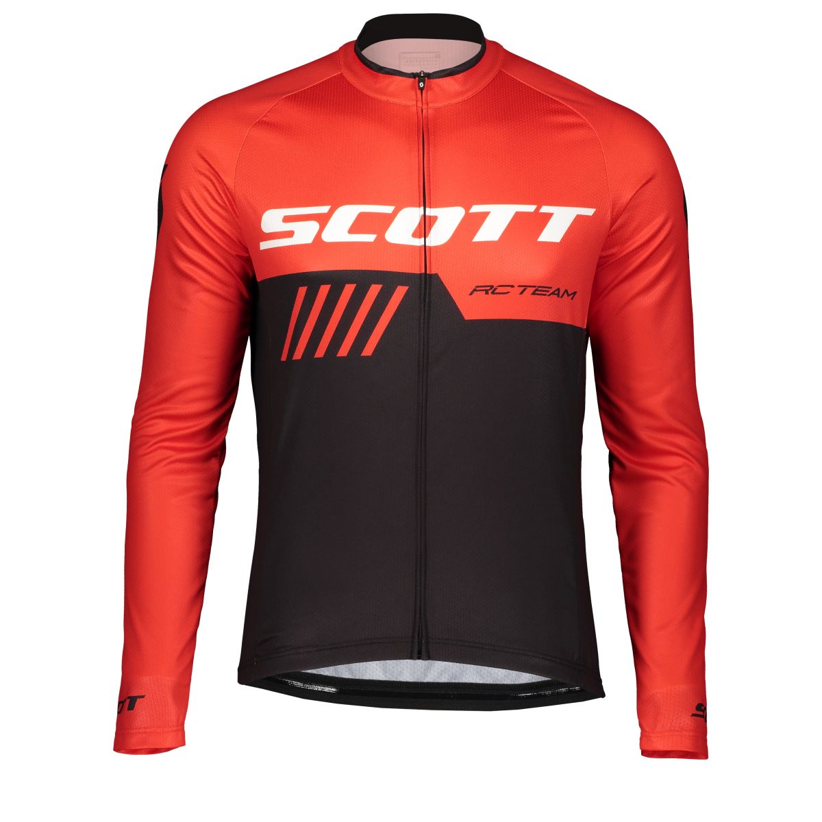 Scott RC Team 10 Fahrrad Trikot lang schwarz/weiß 2019
