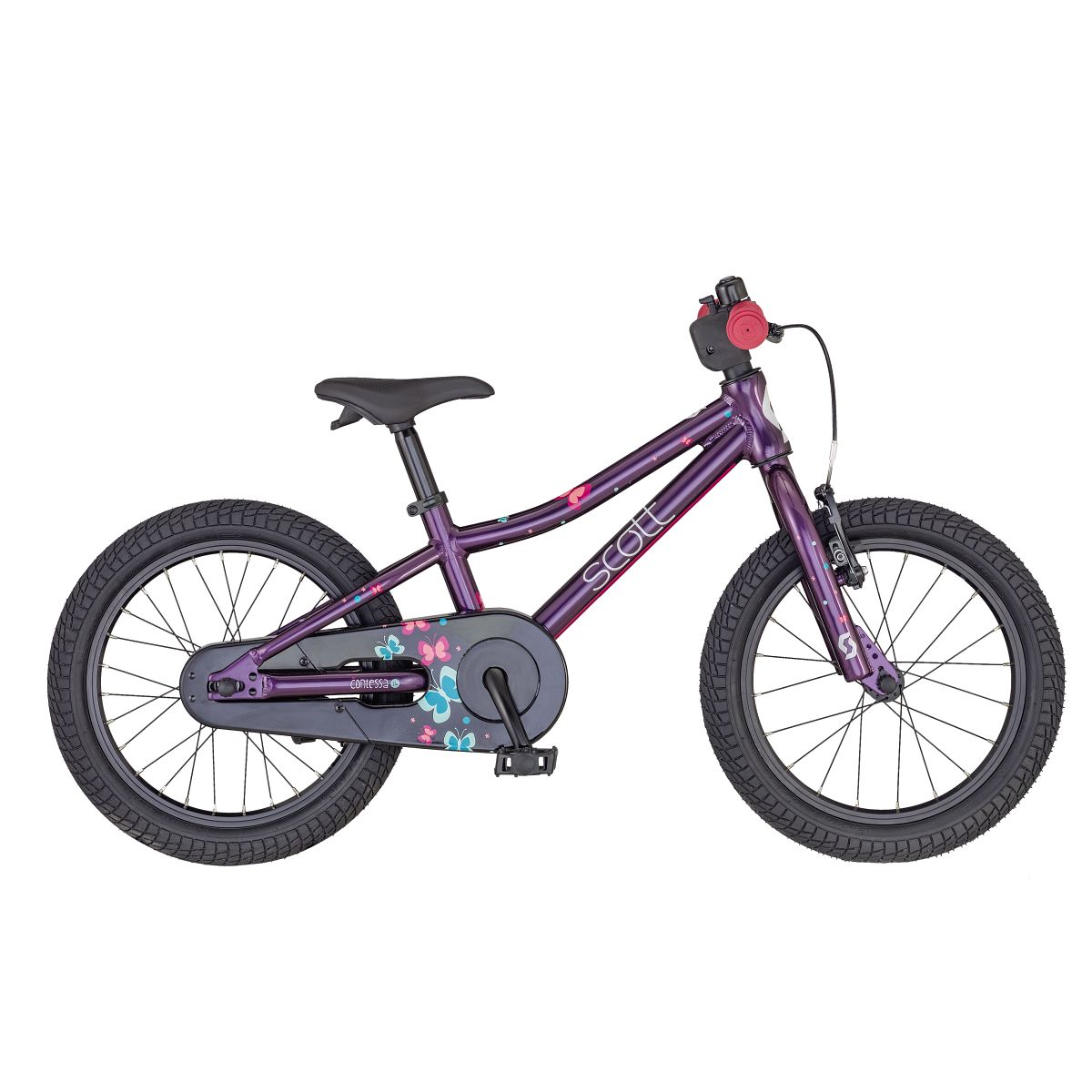 Scott Contessa 16'' Kinder Fahrrad lila 2020 von Top