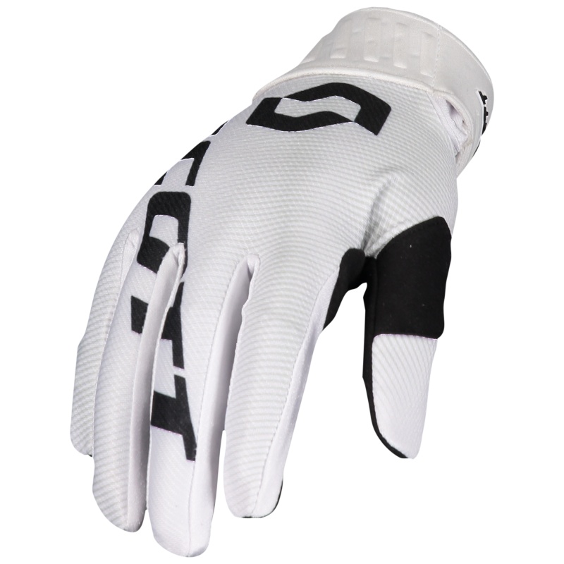 DH Fahrrad Handschuhe schwarz/weiß 2019 Scott 450 Podium MX Motocross 