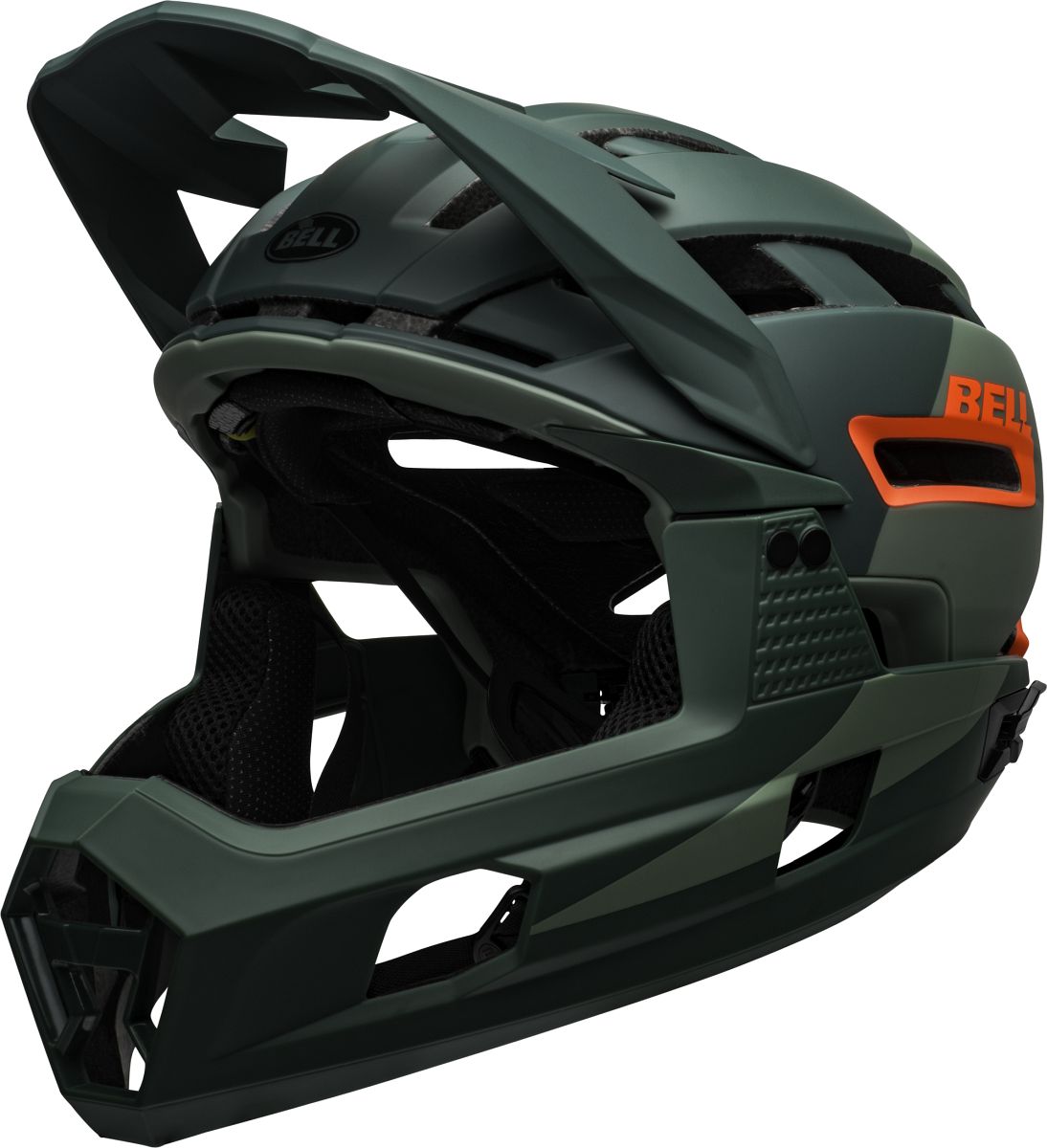 Bell Super Air R MIPS MTB Fahrrad Helm grün 2021 von Top