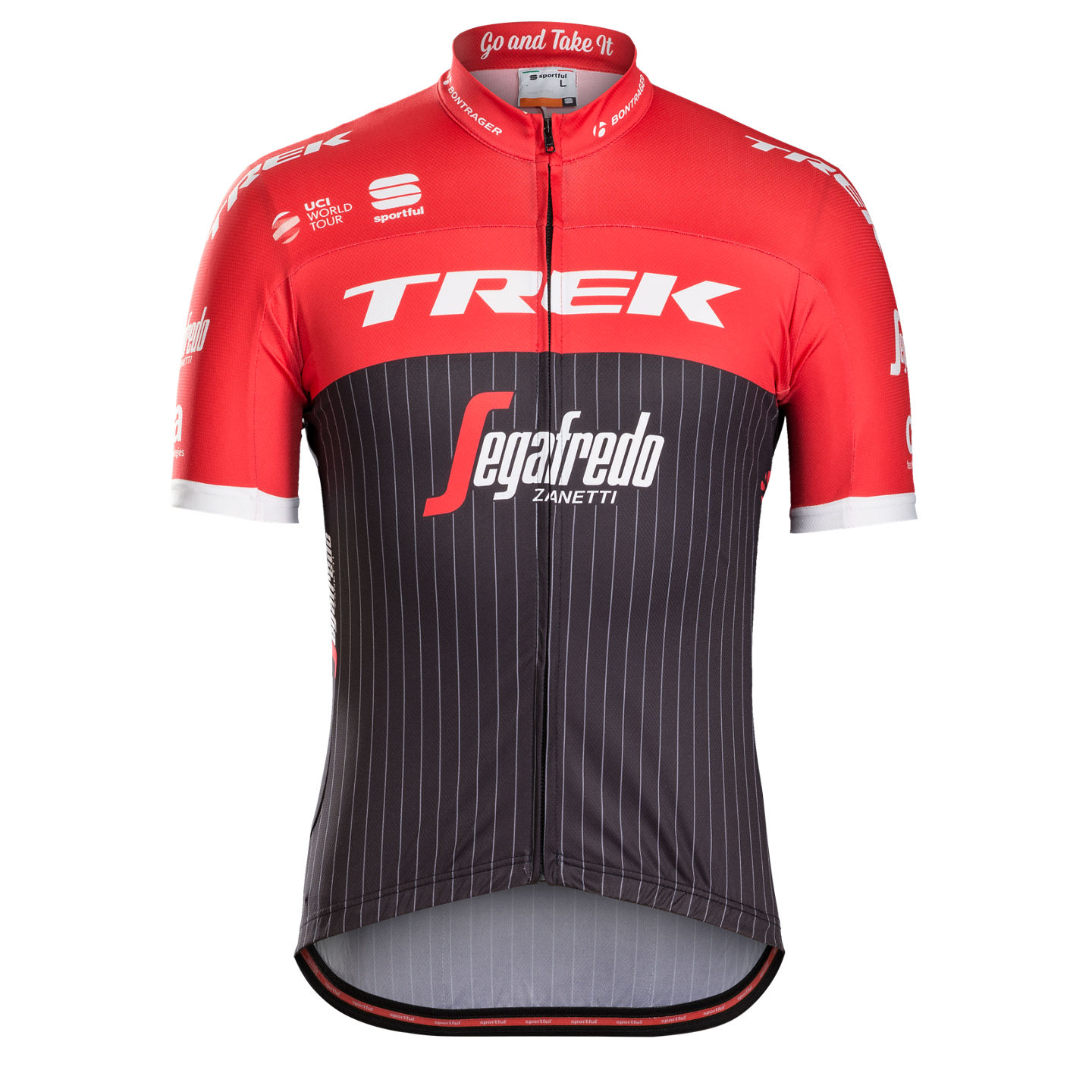 Bontrager Sportful Trek Segafredo Replica Fahrrad Trikot kurz schwarz/rot  2018 | von Top Marken online kaufen » we cycle