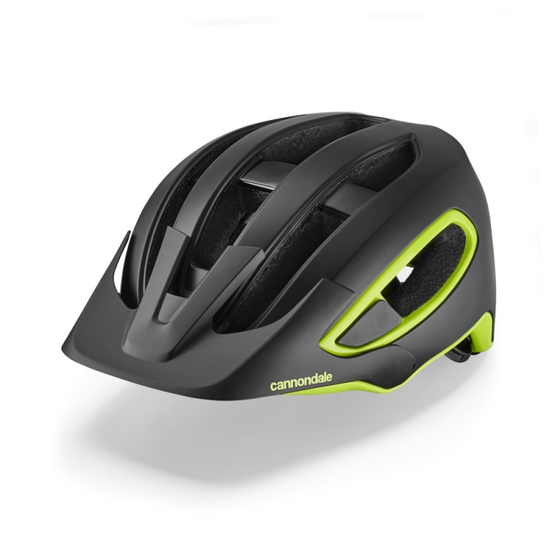Cannondale Hunter MIPS MTB Fahrrad Helm schwarz/gelb 2020 