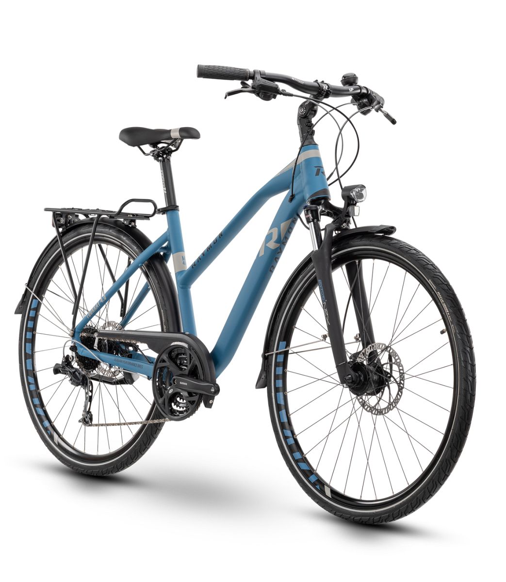 Raymon Tourray 4.0 Damen Trekking Fahrrad blau 2020 von