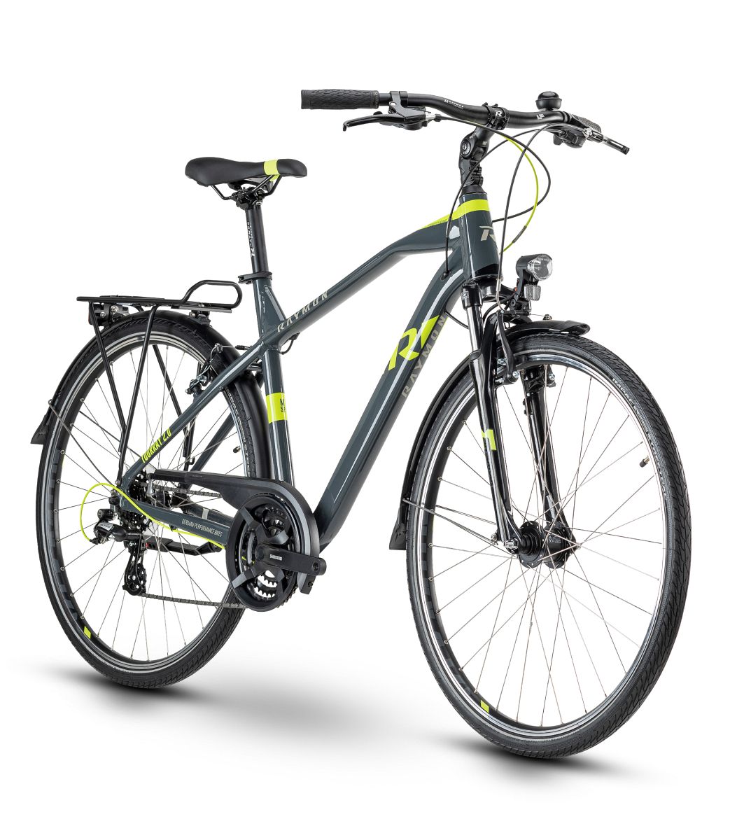 Raymon Tourray 2.0 Trekking Fahrrad grau/grün 2020 von