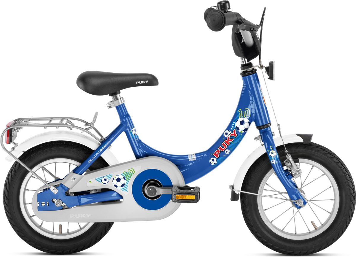 Puky ZL 12 Alu Kinder Fahrrad blau Fußball von Top