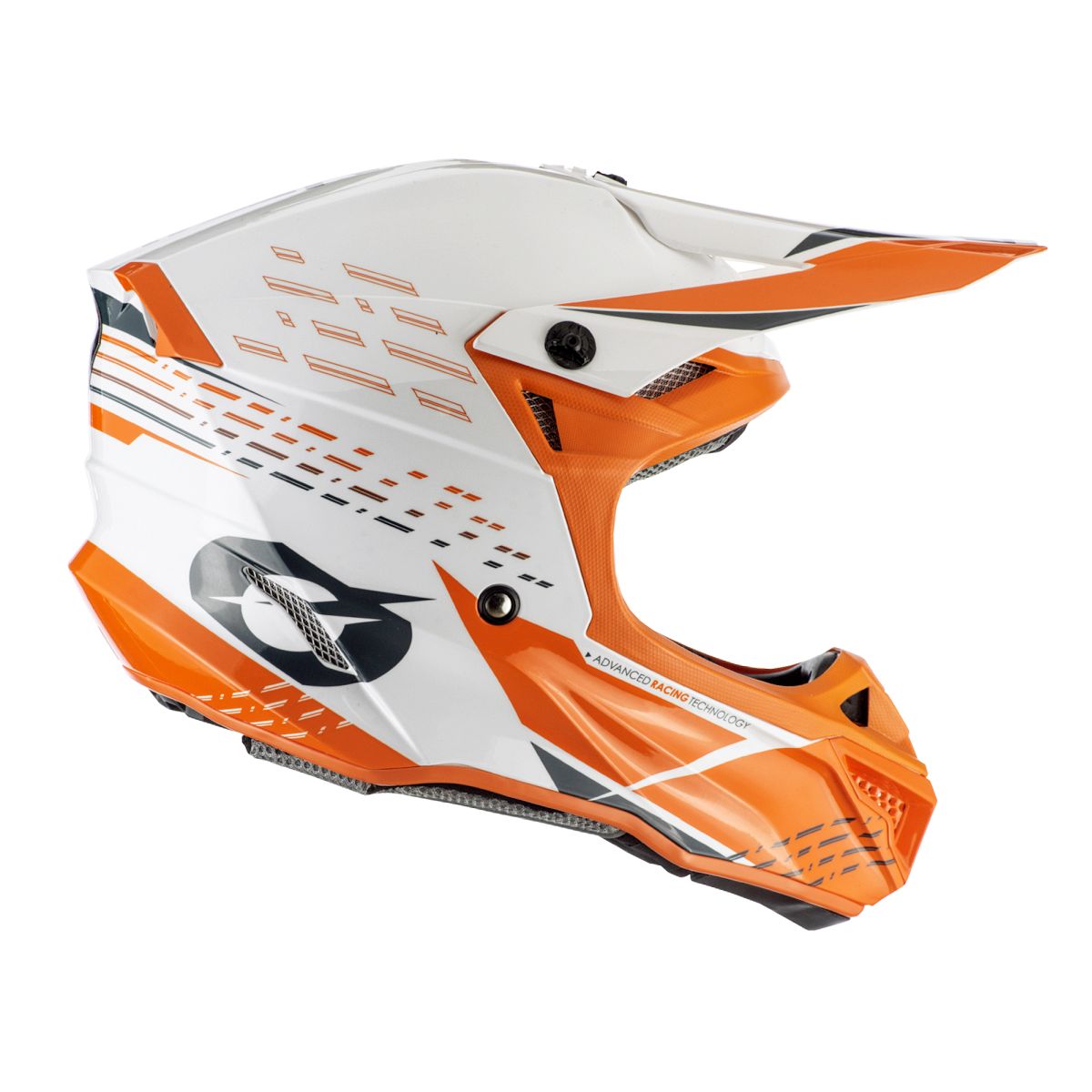 O'neal 5 Series Polyacrylite Trace Motocross Enduro MTB Helm weiß/schwarz 2020 O 