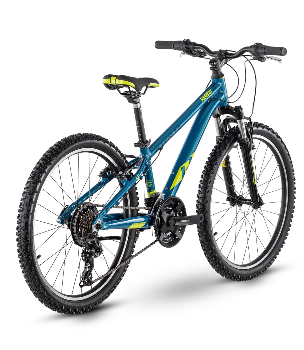 Raymon Fourray 1.0 24'' Kinder Fahrrad blau/grün 2021
