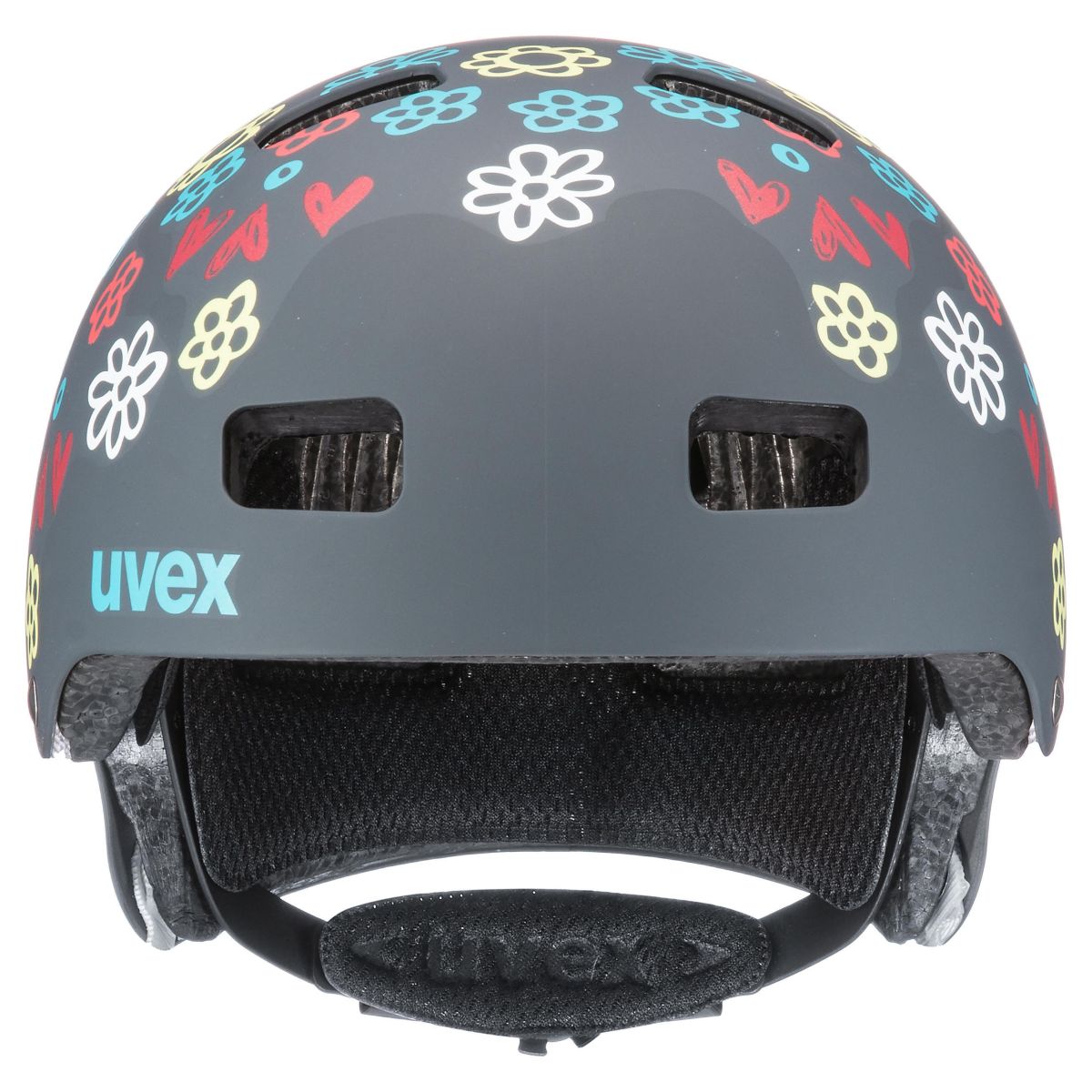 Uvex Kid 3 Kinder Dirtbike Skate Fahrrad Helm grau/gelb 2019 