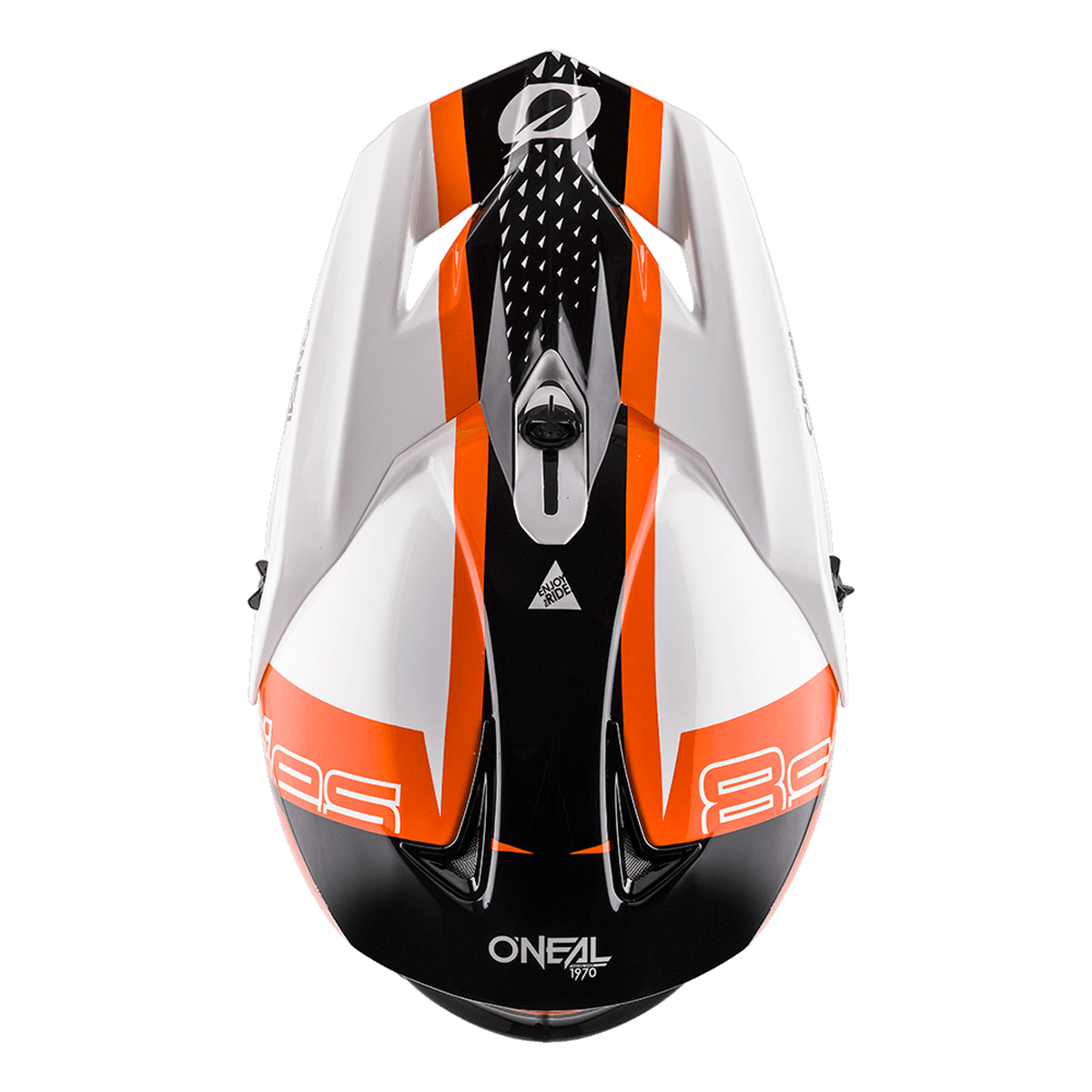 O'Neal 8 Series Motocross Enduro MTB Helm Nano orange/schwarz/weiß 2018 Oneal 